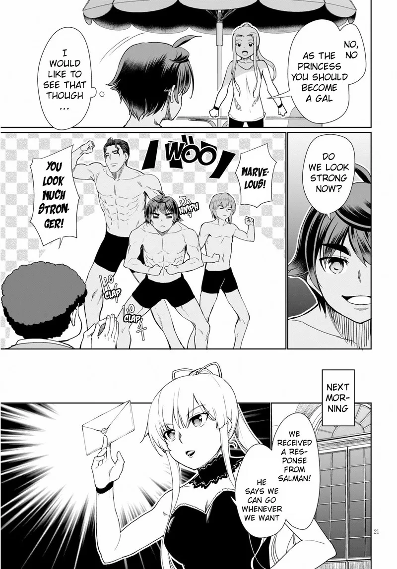 Botsuraku Youtei Nanode, Kajishokunin wo Mezasu Chapter 28 page 21