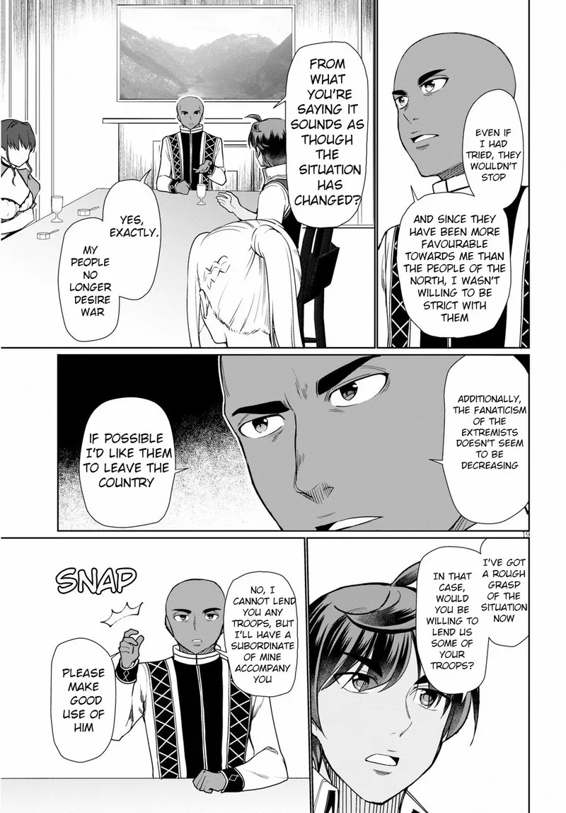 Botsuraku Youtei Nanode, Kajishokunin wo Mezasu Chapter 29 page 19