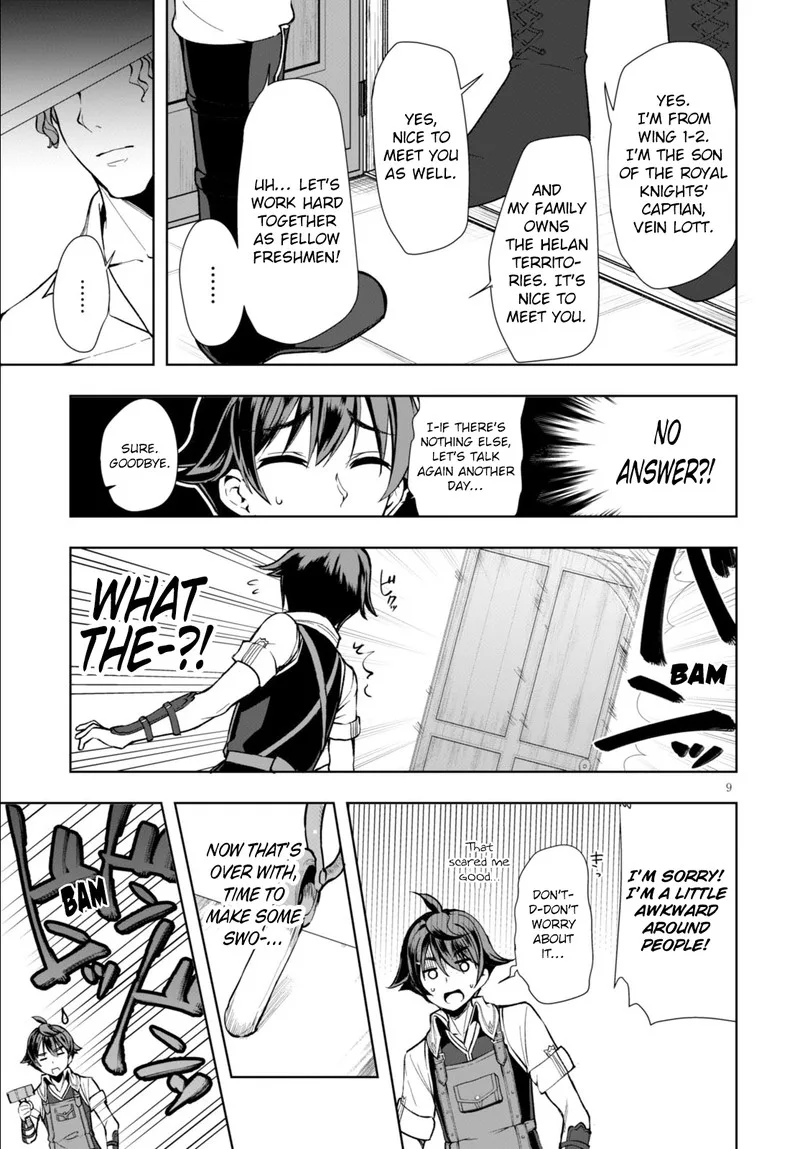 Botsuraku Youtei Nanode, Kajishokunin wo Mezasu Chapter 3 page 8