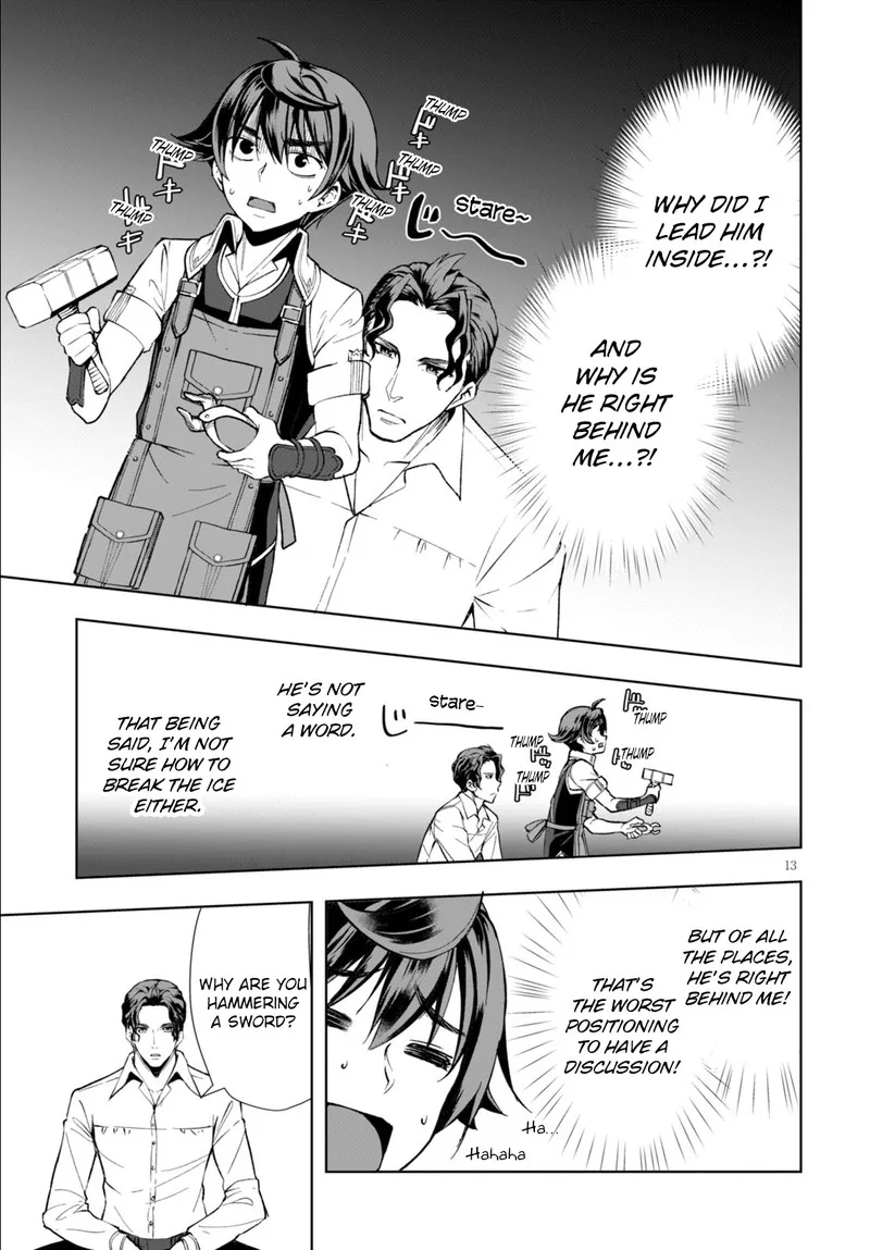 Botsuraku Youtei Nanode, Kajishokunin wo Mezasu Chapter 3 page 12