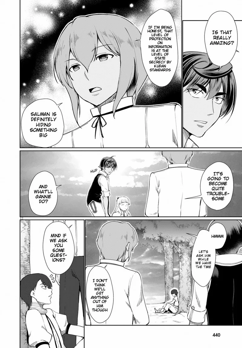 Botsuraku Youtei Nanode, Kajishokunin wo Mezasu Chapter 30 page 12