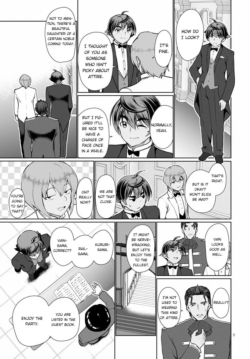 Botsuraku Youtei Nanode, Kajishokunin wo Mezasu Chapter 33 page 9