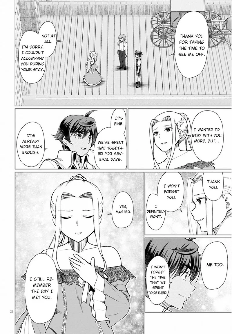 Botsuraku Youtei Nanode, Kajishokunin wo Mezasu Chapter 33 page 22
