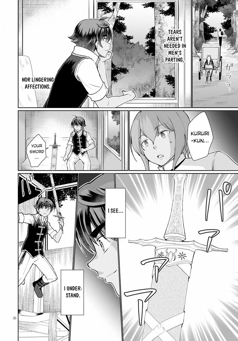 Botsuraku Youtei Nanode, Kajishokunin wo Mezasu Chapter 33 page 36
