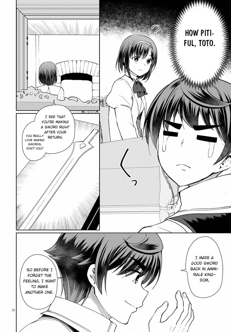 Botsuraku Youtei Nanode, Kajishokunin wo Mezasu Chapter 34 page 18