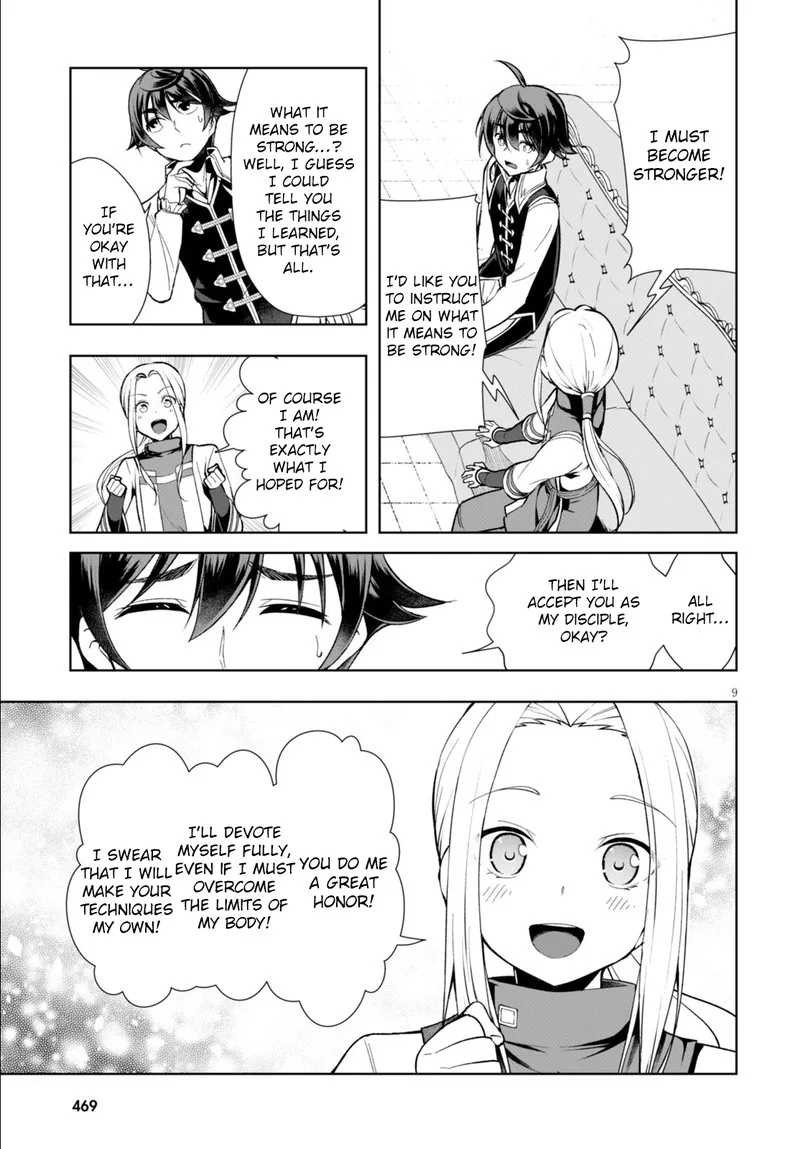 Botsuraku Youtei Nanode, Kajishokunin wo Mezasu Chapter 4 page 9
