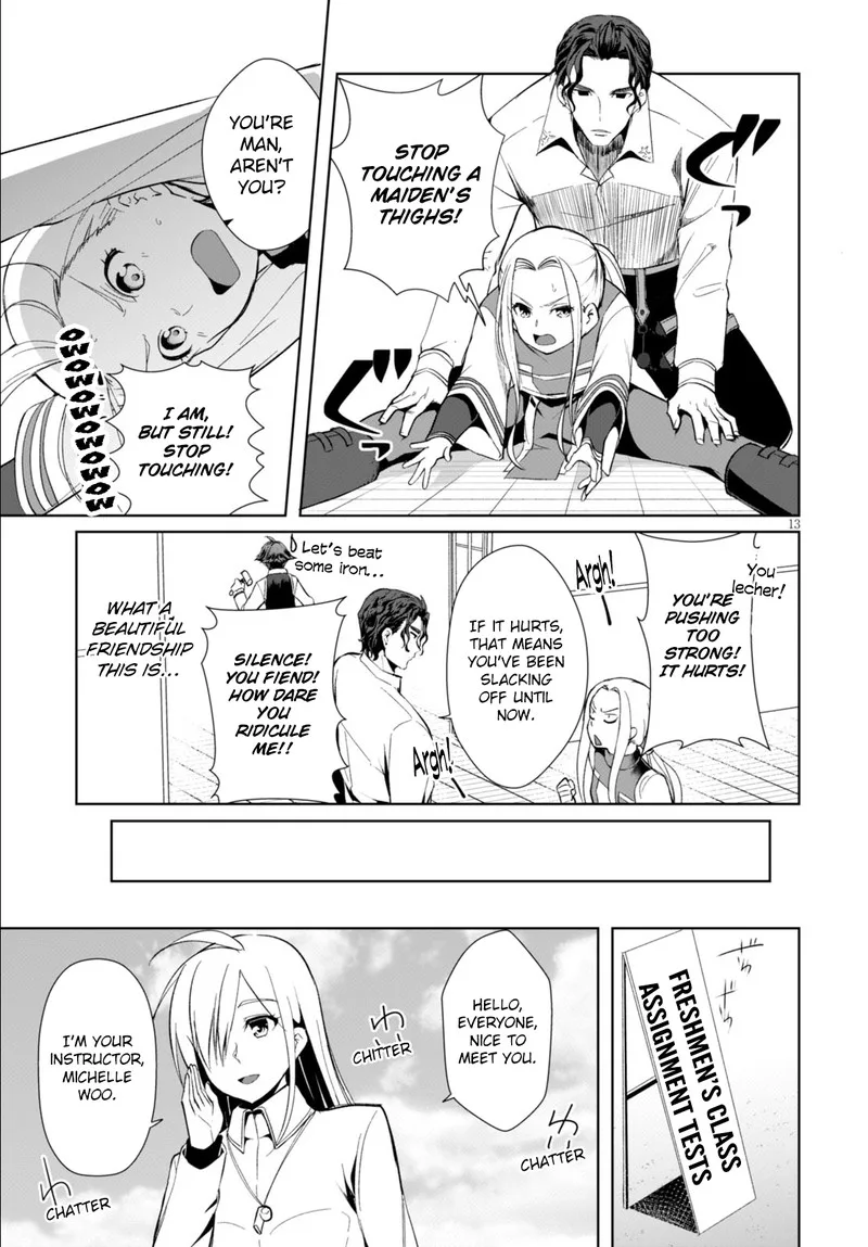 Botsuraku Youtei Nanode, Kajishokunin wo Mezasu Chapter 4 page 13