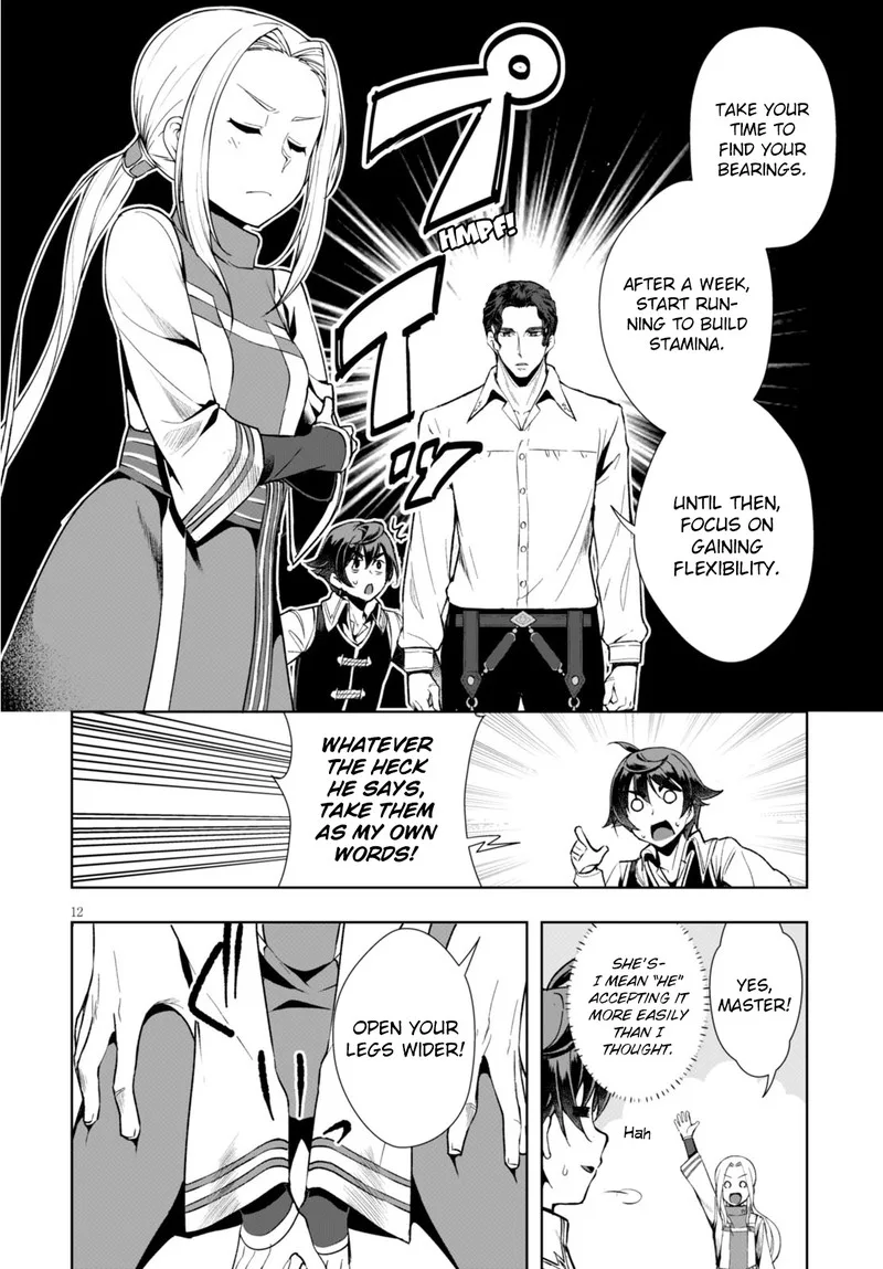 Botsuraku Youtei Nanode, Kajishokunin wo Mezasu Chapter 4 page 12