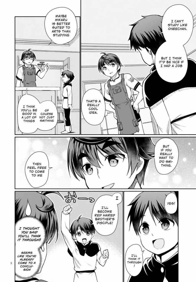 Botsuraku Youtei Nanode, Kajishokunin wo Mezasu Chapter 40 page 8