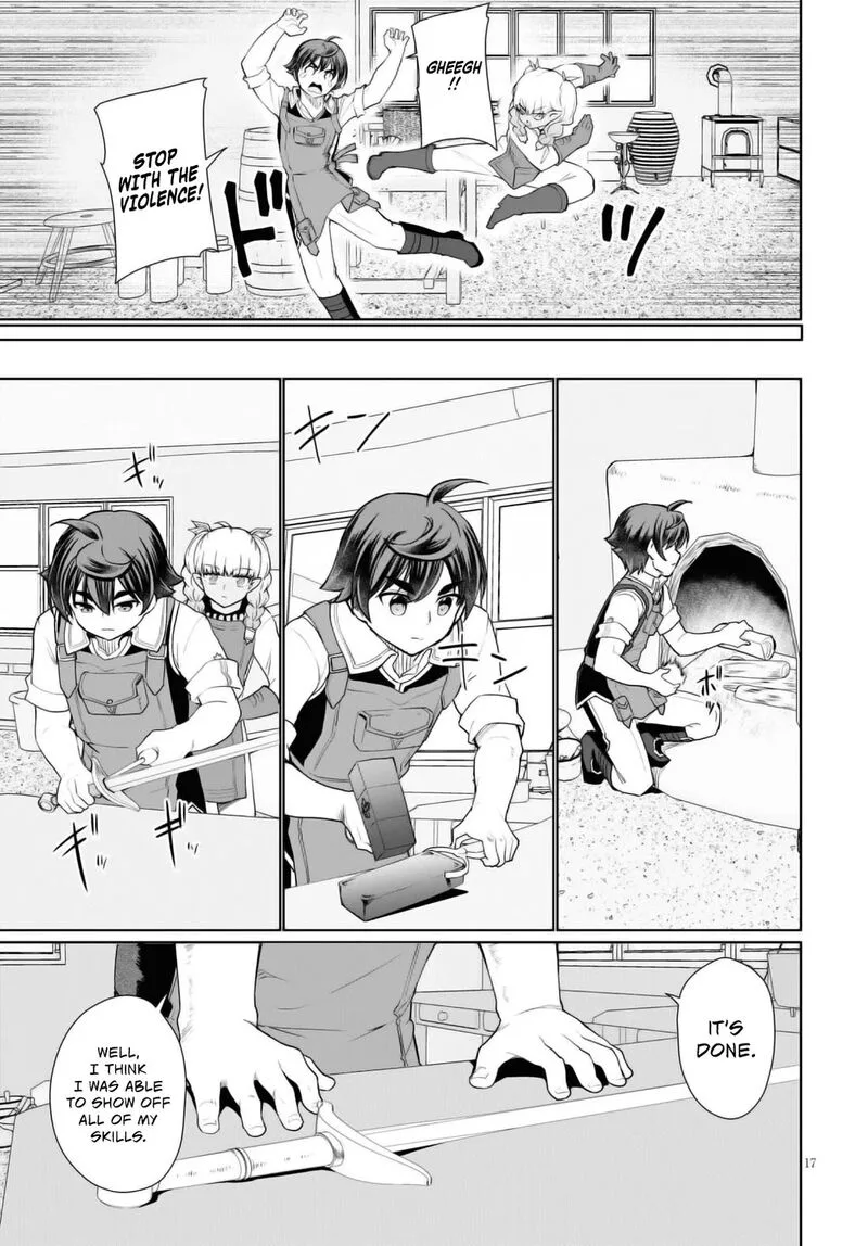 Botsuraku Youtei Nanode, Kajishokunin wo Mezasu Chapter 43 page 18