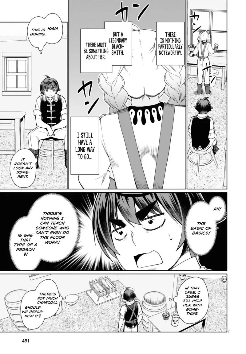 Botsuraku Youtei Nanode, Kajishokunin wo Mezasu Chapter 43 page 8