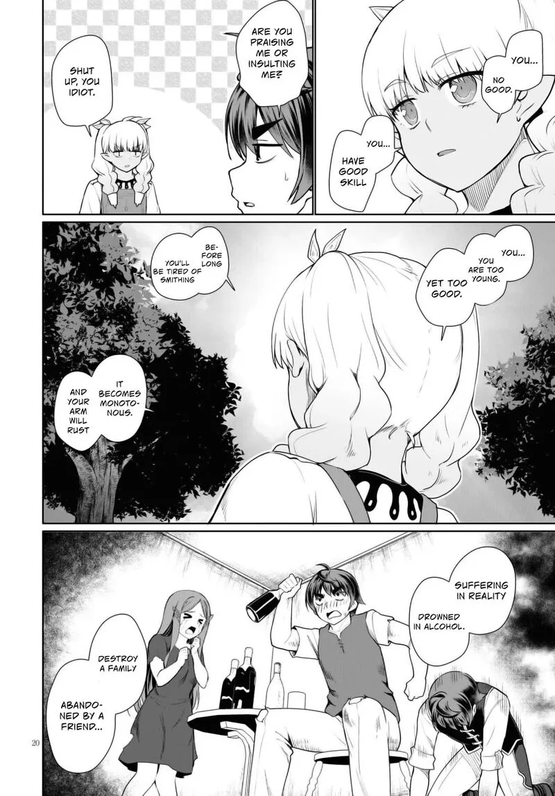 Botsuraku Youtei Nanode, Kajishokunin wo Mezasu Chapter 43 page 21