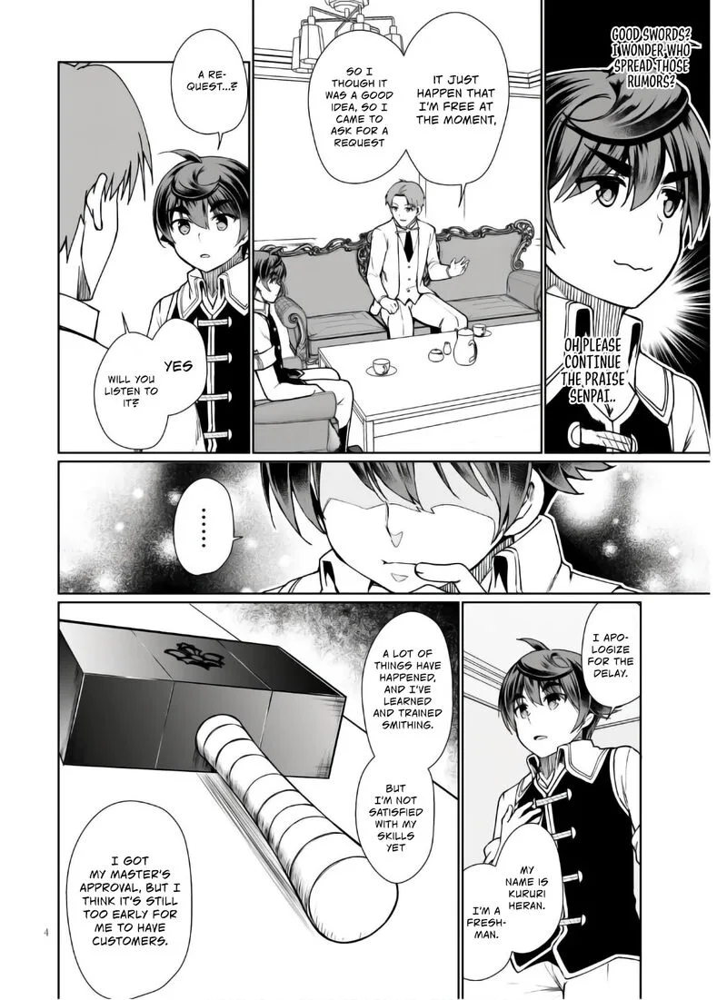 Botsuraku Youtei Nanode, Kajishokunin wo Mezasu Chapter 45 page 5