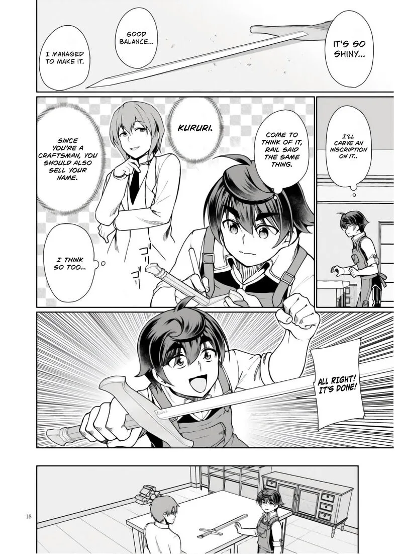 Botsuraku Youtei Nanode, Kajishokunin wo Mezasu Chapter 45 page 19