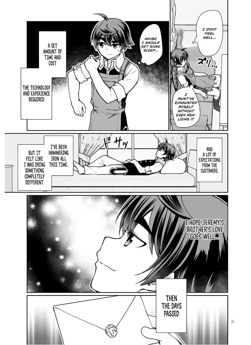 Botsuraku Youtei Nanode, Kajishokunin wo Mezasu Chapter 45 page 22