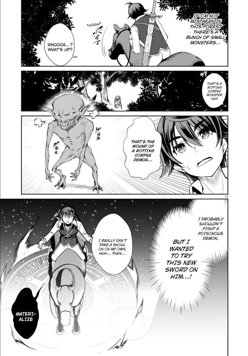 Botsuraku Youtei Nanode, Kajishokunin wo Mezasu Chapter 5 page 15
