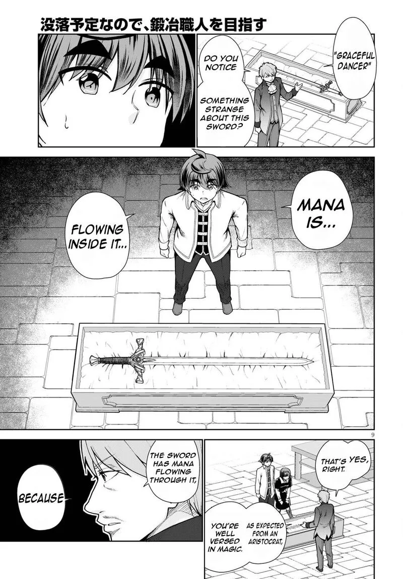 Botsuraku Youtei Nanode, Kajishokunin wo Mezasu Chapter 56 page 12