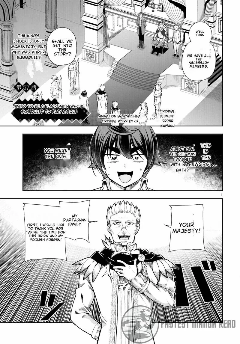 Botsuraku Youtei Nanode, Kajishokunin wo Mezasu Chapter 57 page 2