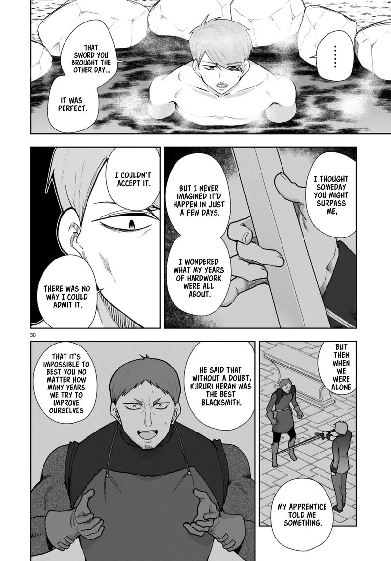 Botsuraku Youtei Nanode, Kajishokunin wo Mezasu Chapter 59 page 32