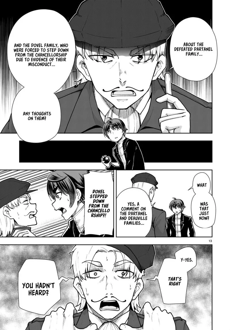 Botsuraku Youtei Nanode, Kajishokunin wo Mezasu Chapter 61 page 13