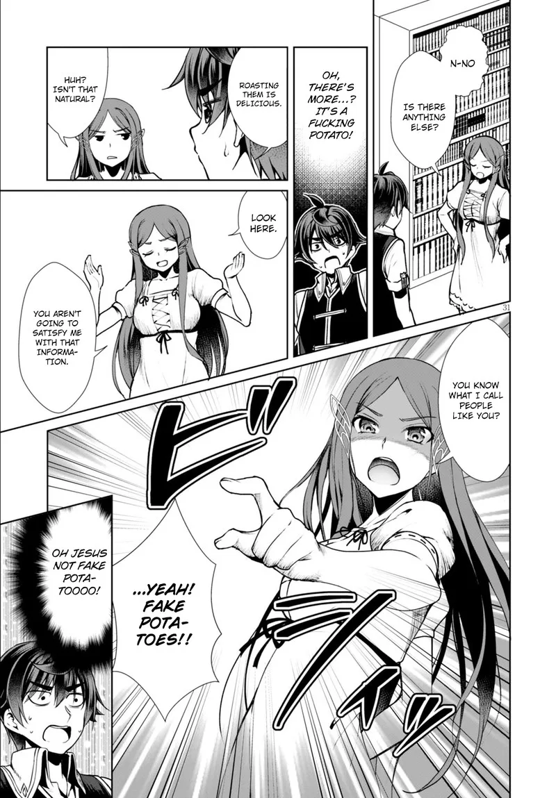 Botsuraku Youtei Nanode, Kajishokunin wo Mezasu Chapter 7 page 33