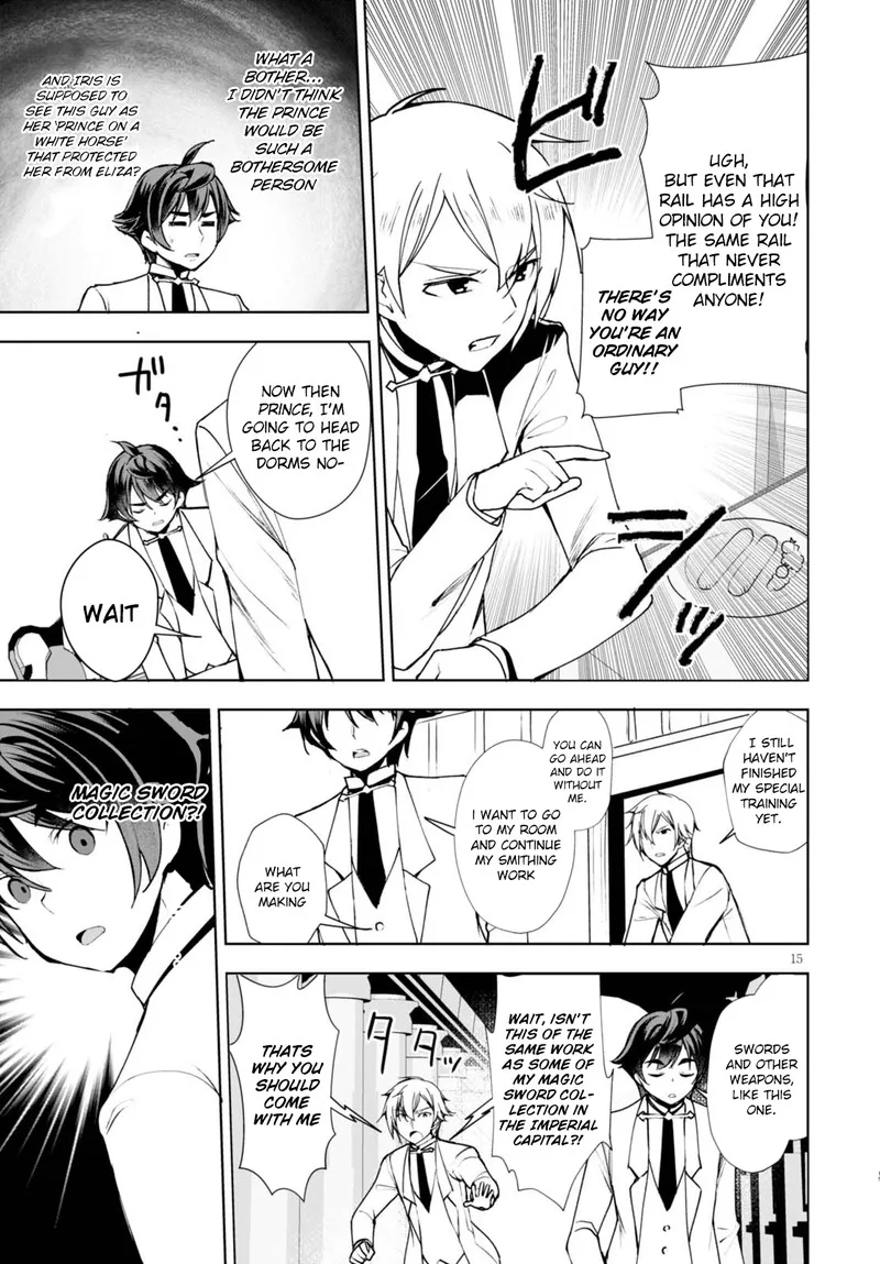 Botsuraku Youtei Nanode, Kajishokunin wo Mezasu Chapter 8 page 15