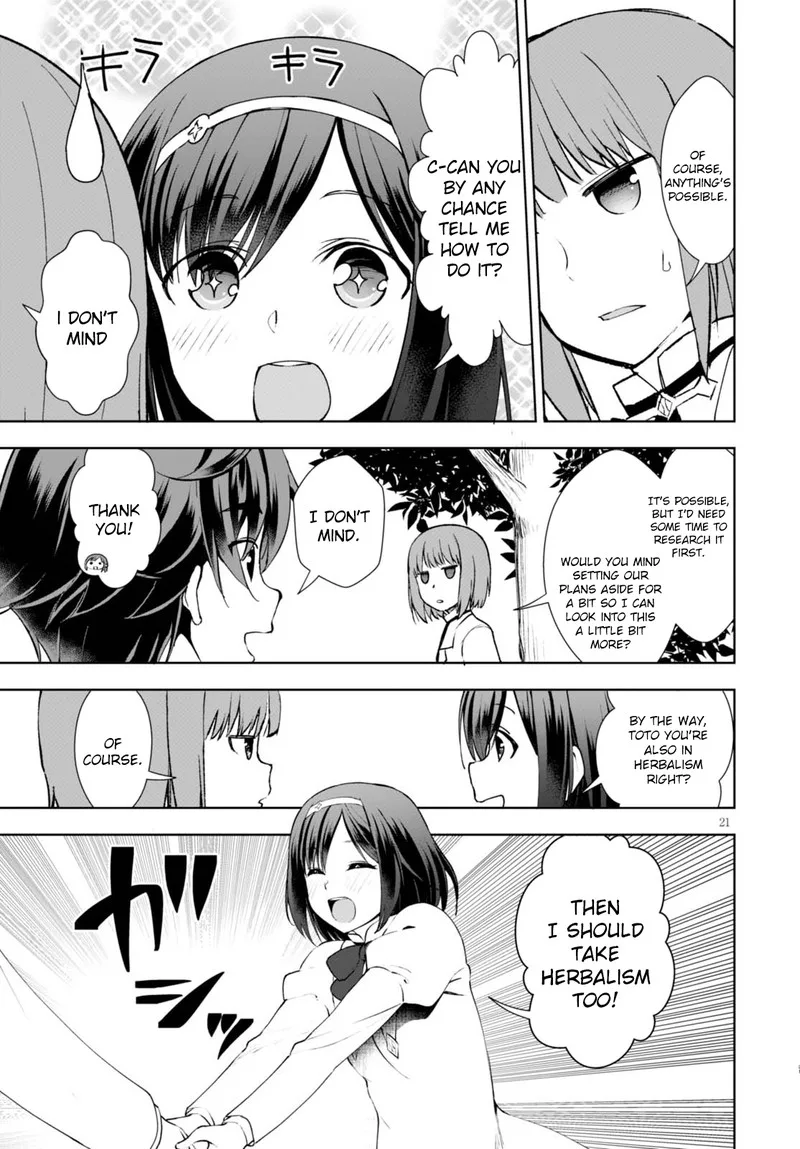 Botsuraku Youtei Nanode, Kajishokunin wo Mezasu Chapter 8 page 21