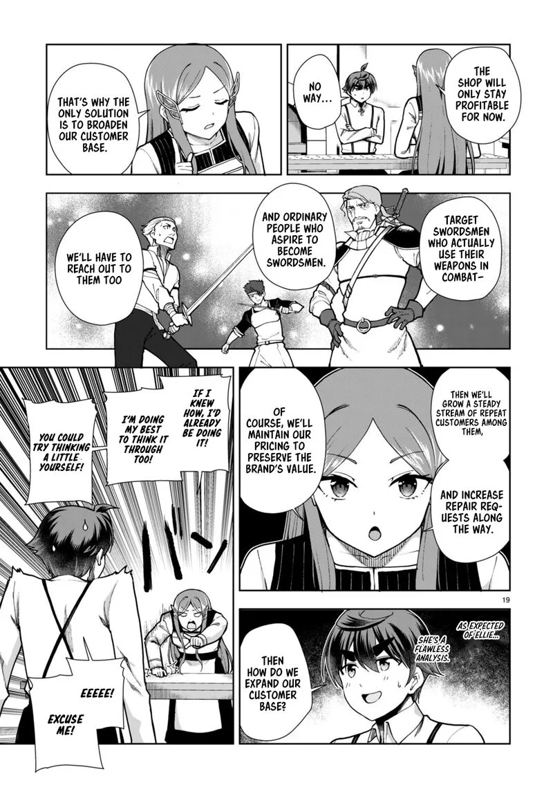 Botsuraku Youtei Nanode, Kajishokunin wo Mezasu Chapter 81 page 19