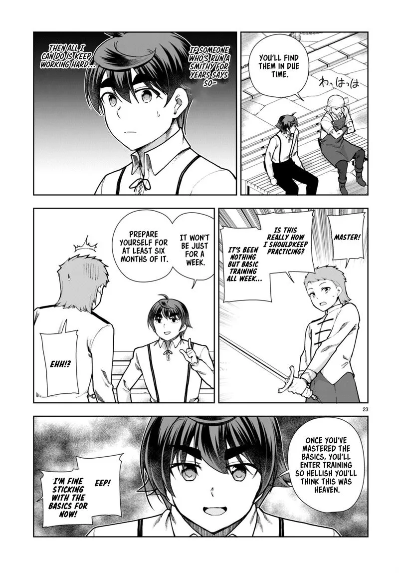 Botsuraku Youtei Nanode, Kajishokunin wo Mezasu Chapter 81 page 23