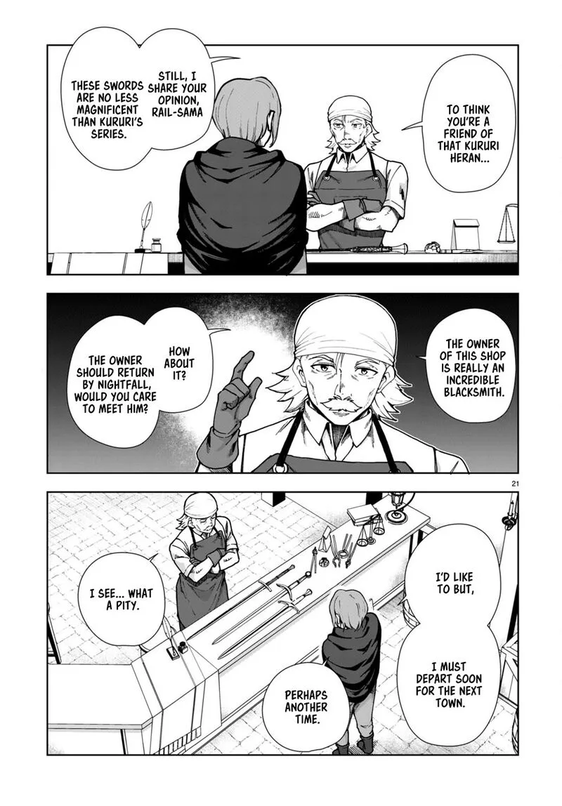 Botsuraku Youtei Nanode, Kajishokunin wo Mezasu Chapter 83 page 21