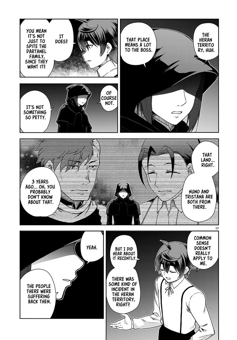 Botsuraku Youtei Nanode, Kajishokunin wo Mezasu Chapter 88 page 17