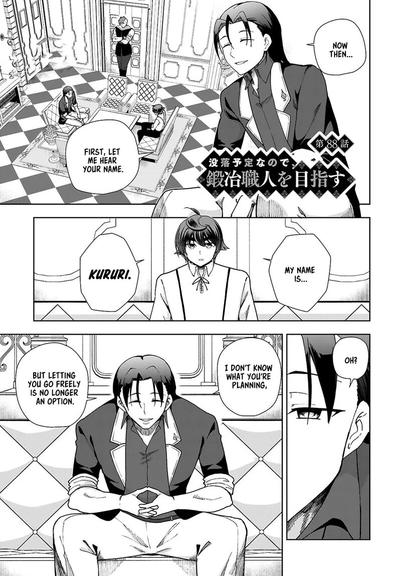 Botsuraku Youtei Nanode, Kajishokunin wo Mezasu Chapter 88 page 1