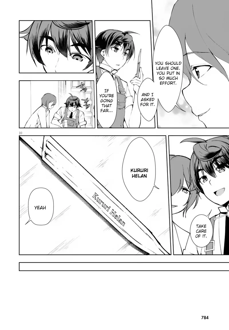 Botsuraku Youtei Nanode, Kajishokunin wo Mezasu Chapter 9 page 10
