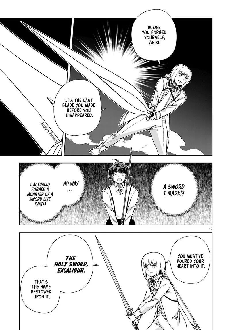 Botsuraku Youtei Nanode, Kajishokunin wo Mezasu Chapter 91 page 13