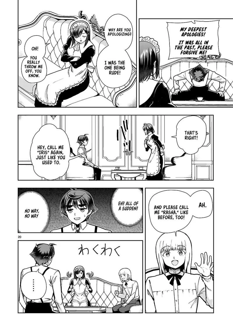 Botsuraku Youtei Nanode, Kajishokunin wo Mezasu Chapter 92 page 20