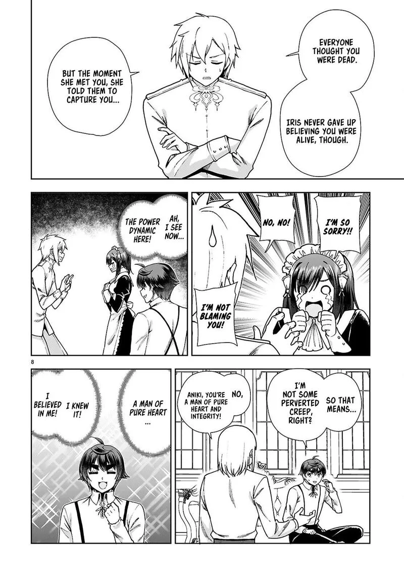 Botsuraku Youtei Nanode, Kajishokunin wo Mezasu Chapter 92 page 8