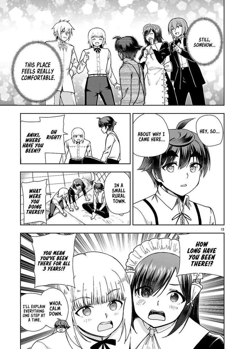 Botsuraku Youtei Nanode, Kajishokunin wo Mezasu Chapter 92 page 13