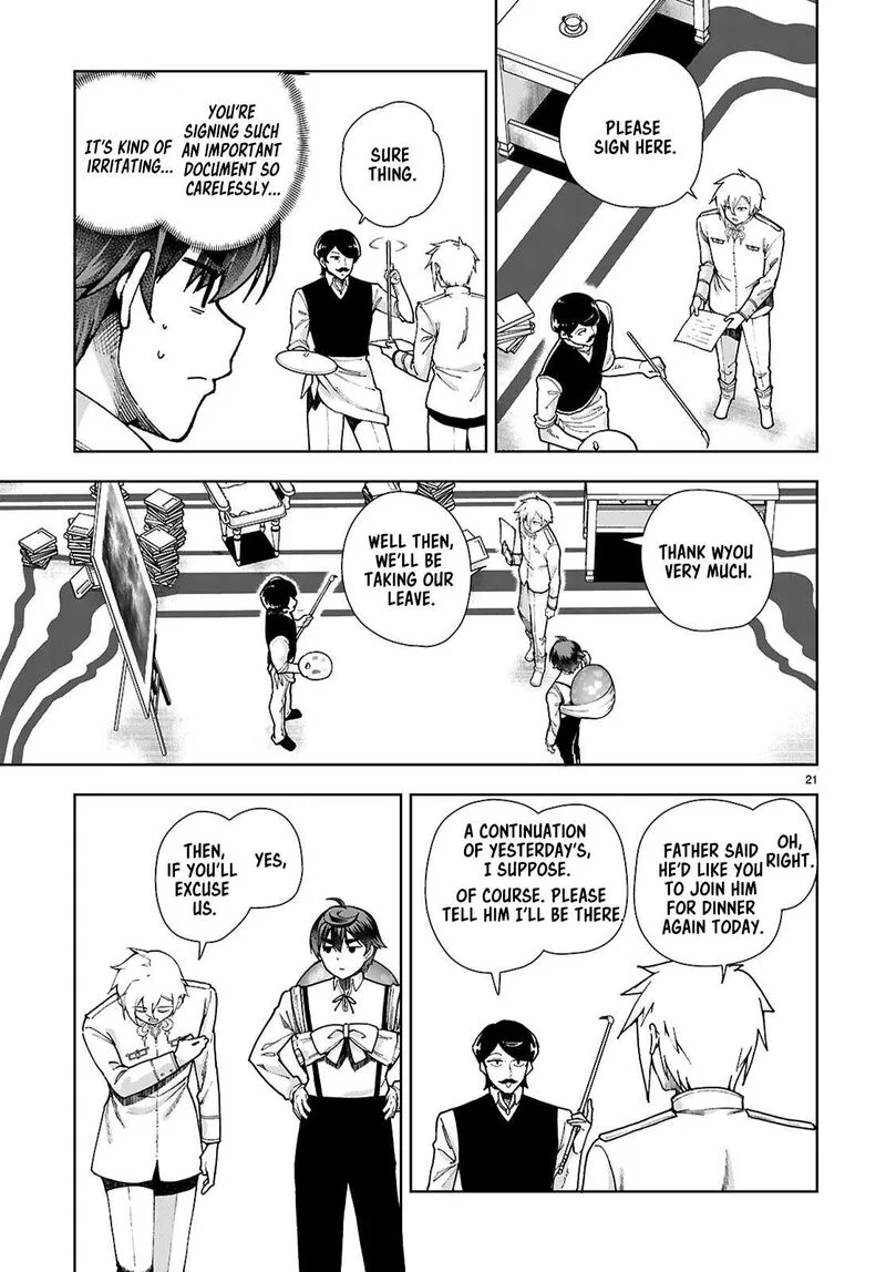 Botsuraku Youtei Nanode, Kajishokunin wo Mezasu Chapter 93 page 21