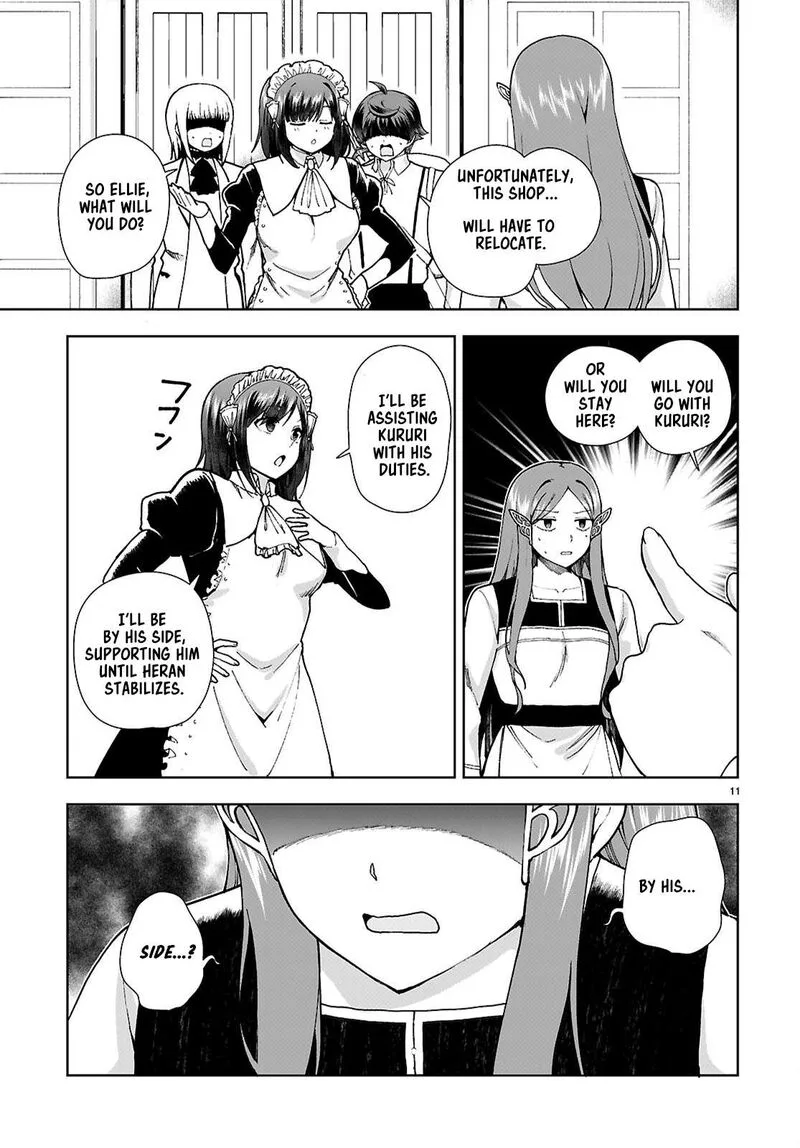 Botsuraku Youtei Nanode, Kajishokunin wo Mezasu Chapter 96 page 11