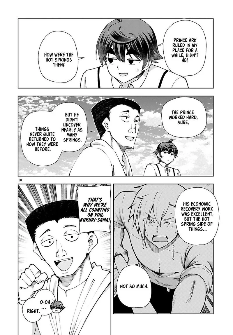 Botsuraku Youtei Nanode, Kajishokunin wo Mezasu Chapter 98 page 20