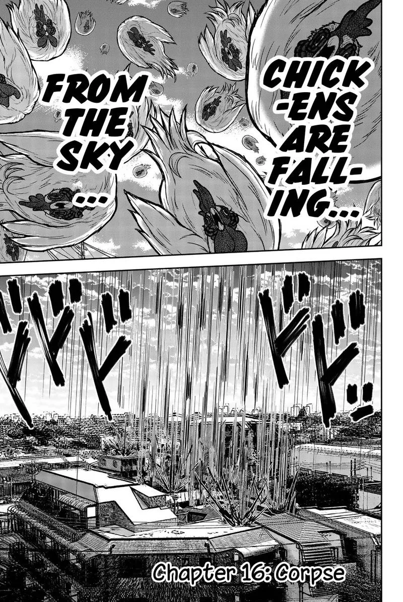 Bougyaku no Kokekko Chapter 16 page 1