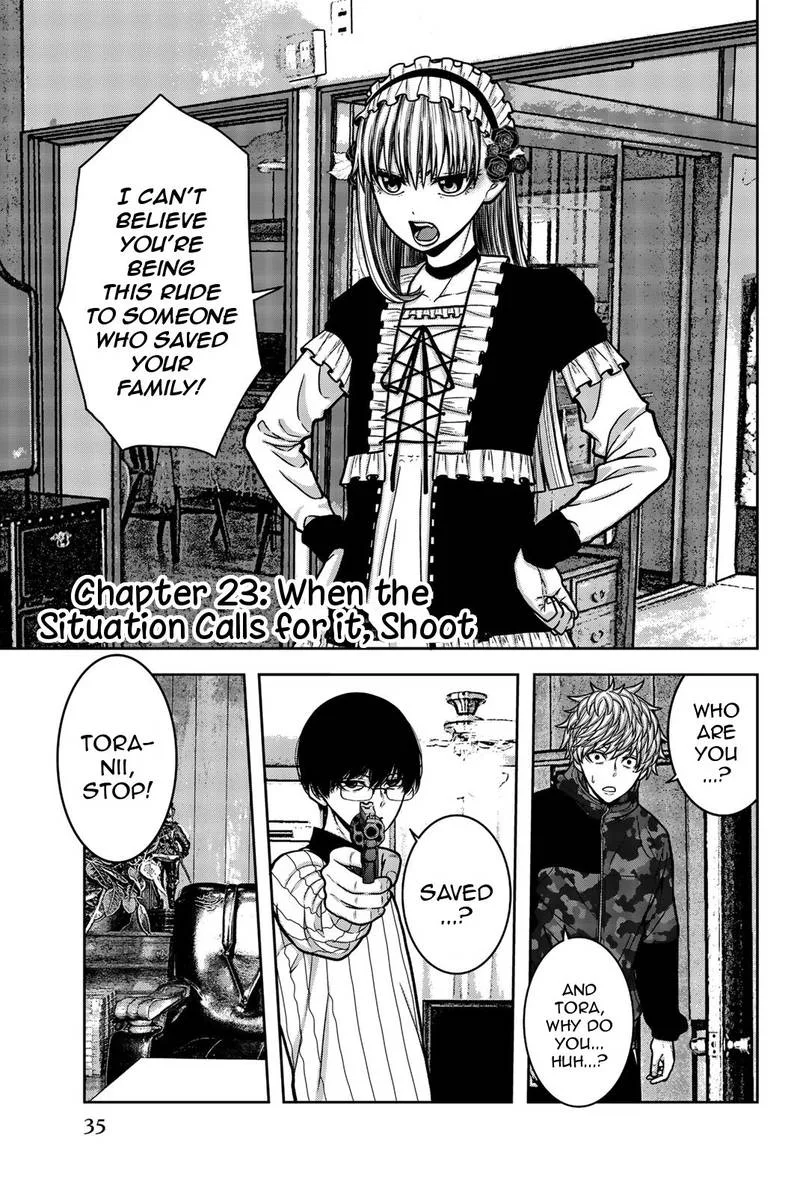 Bougyaku no Kokekko Chapter 23 page 1