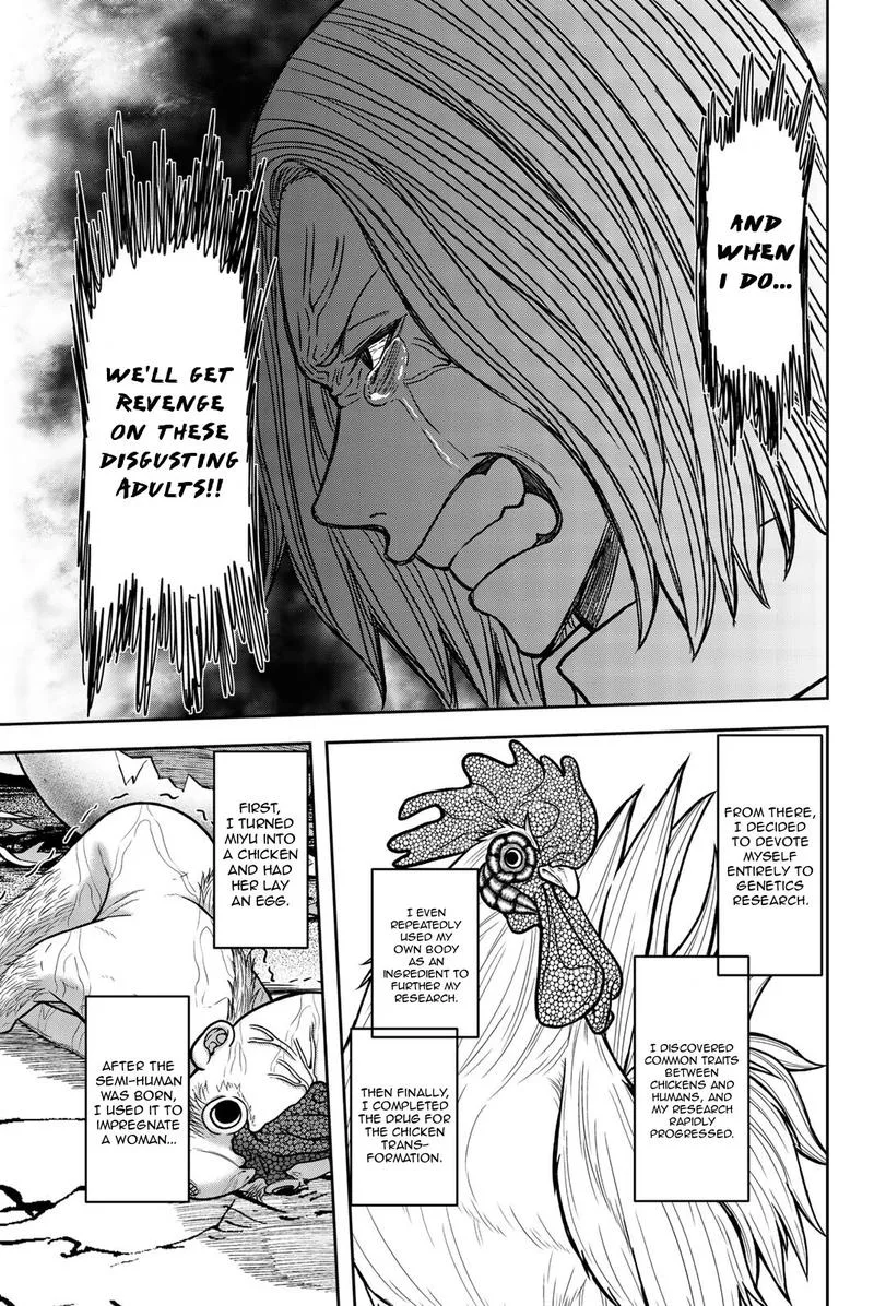 Bougyaku no Kokekko Chapter 51 page 15