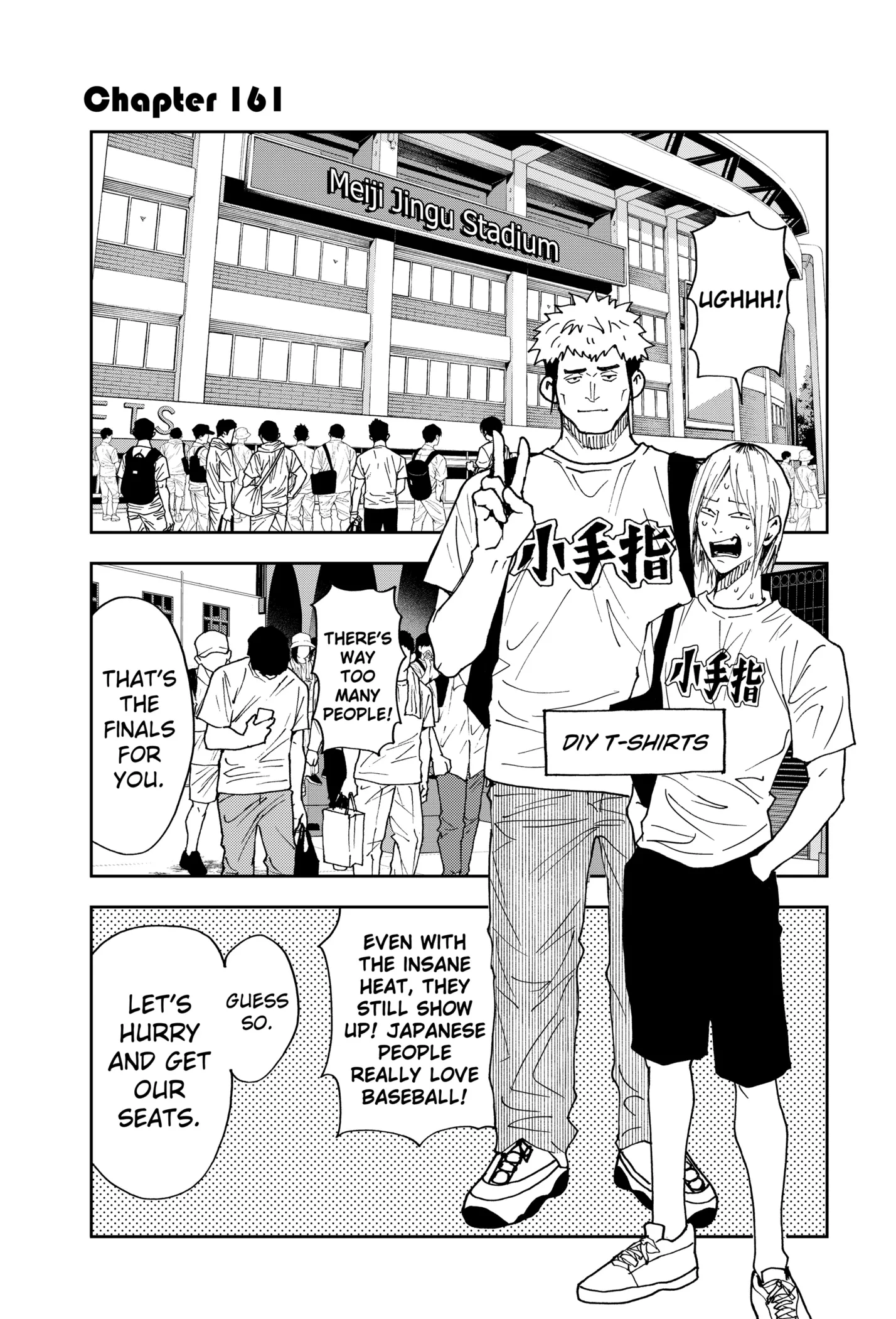 Boukyaku Battery Chapter 161 page 1
