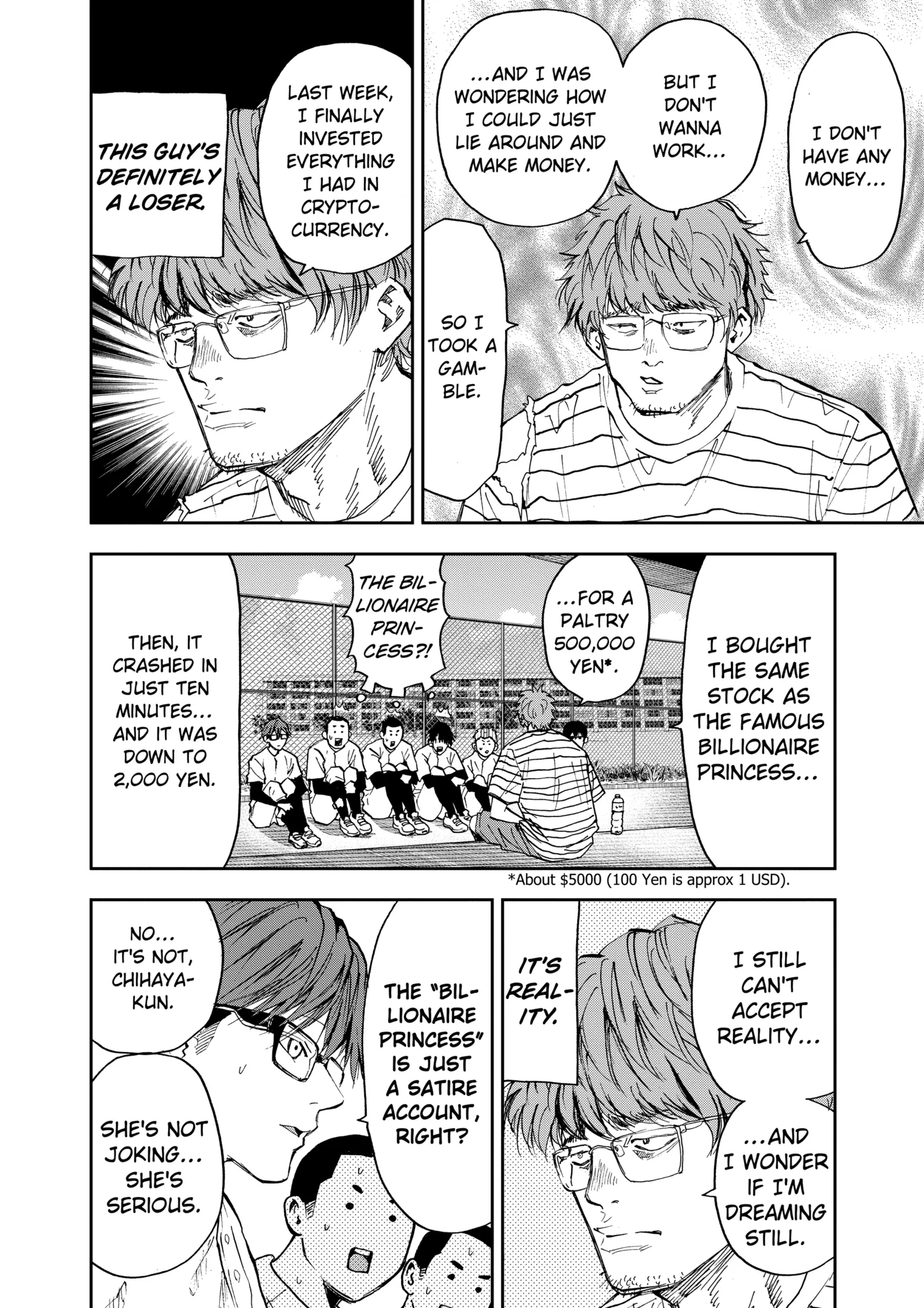 Boukyaku Battery Chapter 87 page 4