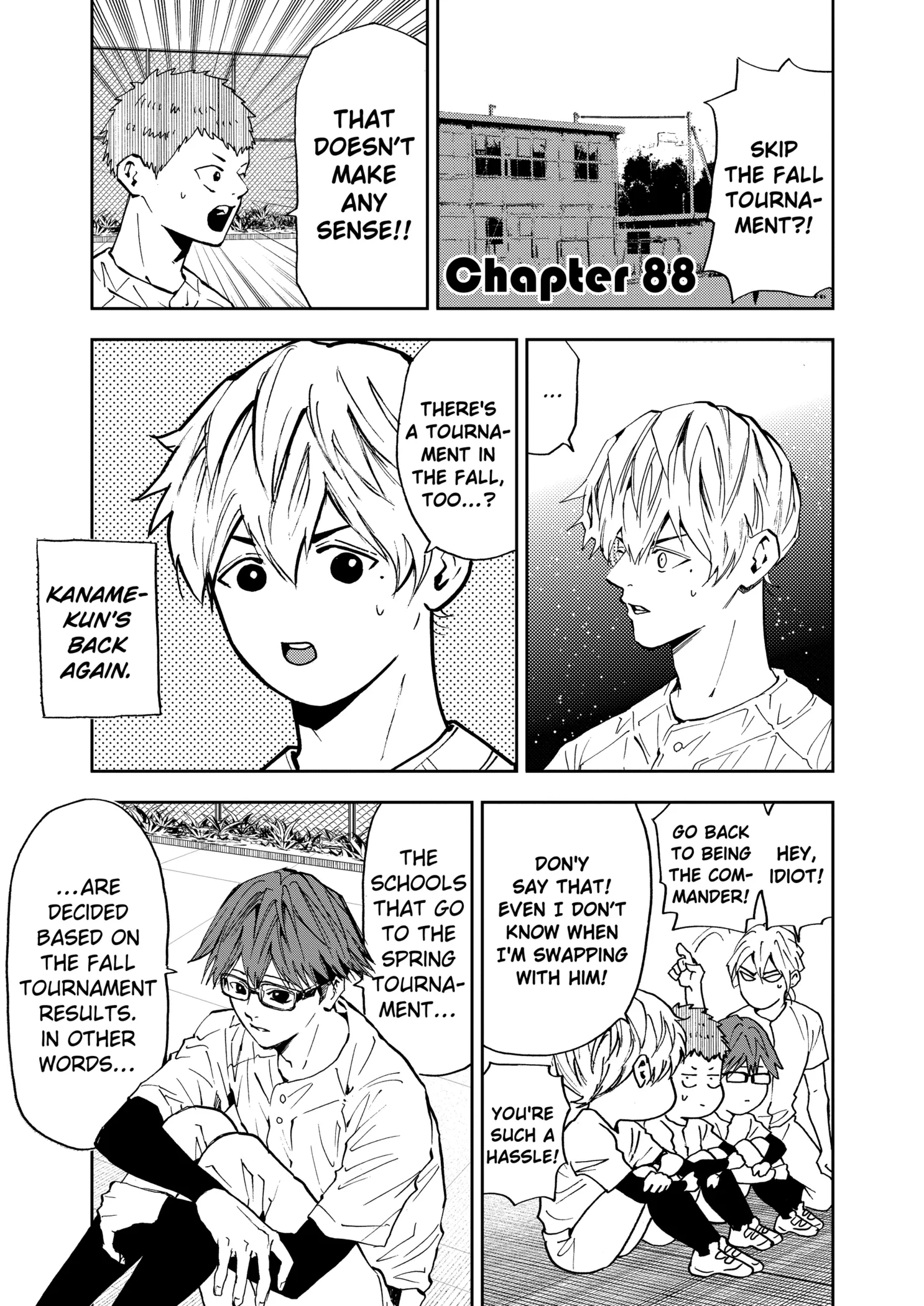 Boukyaku Battery Chapter 88 page 1