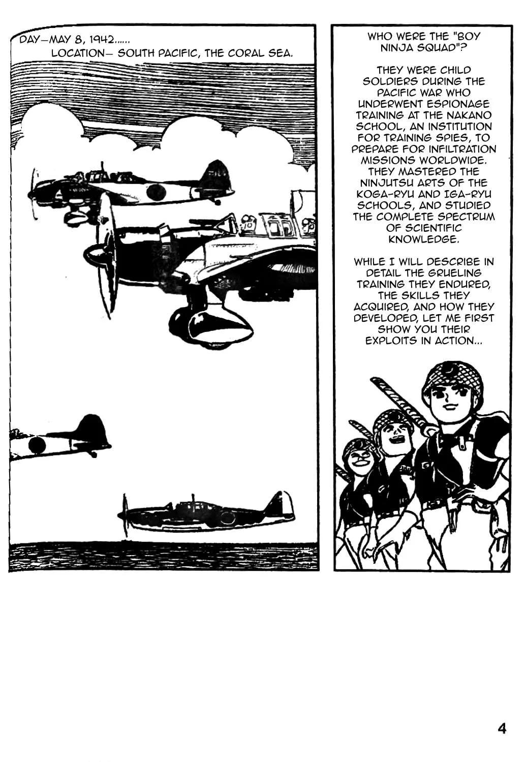 Boy Ninja Force Moonlight Chapter 1 page 4