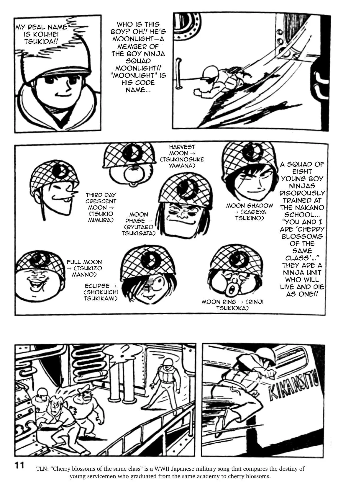 Boy Ninja Force Moonlight Chapter 1 page 11