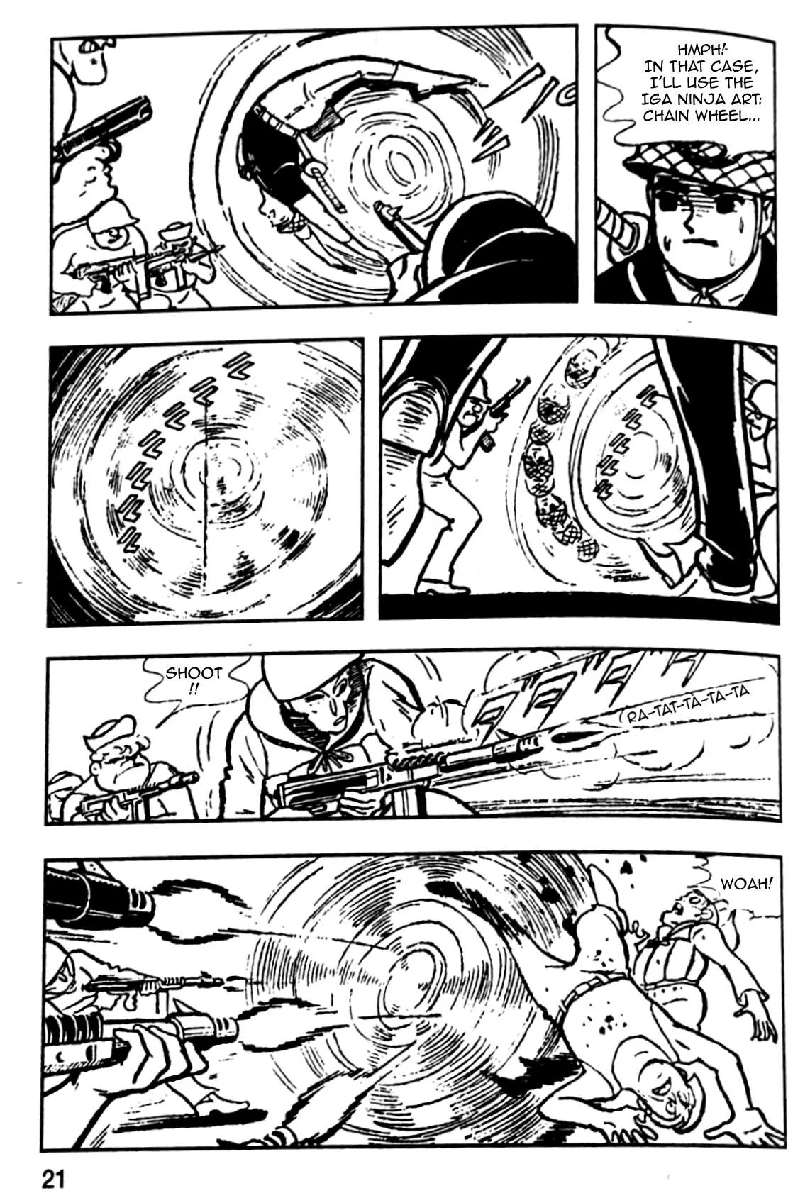 Boy Ninja Force Moonlight Chapter 1 page 21