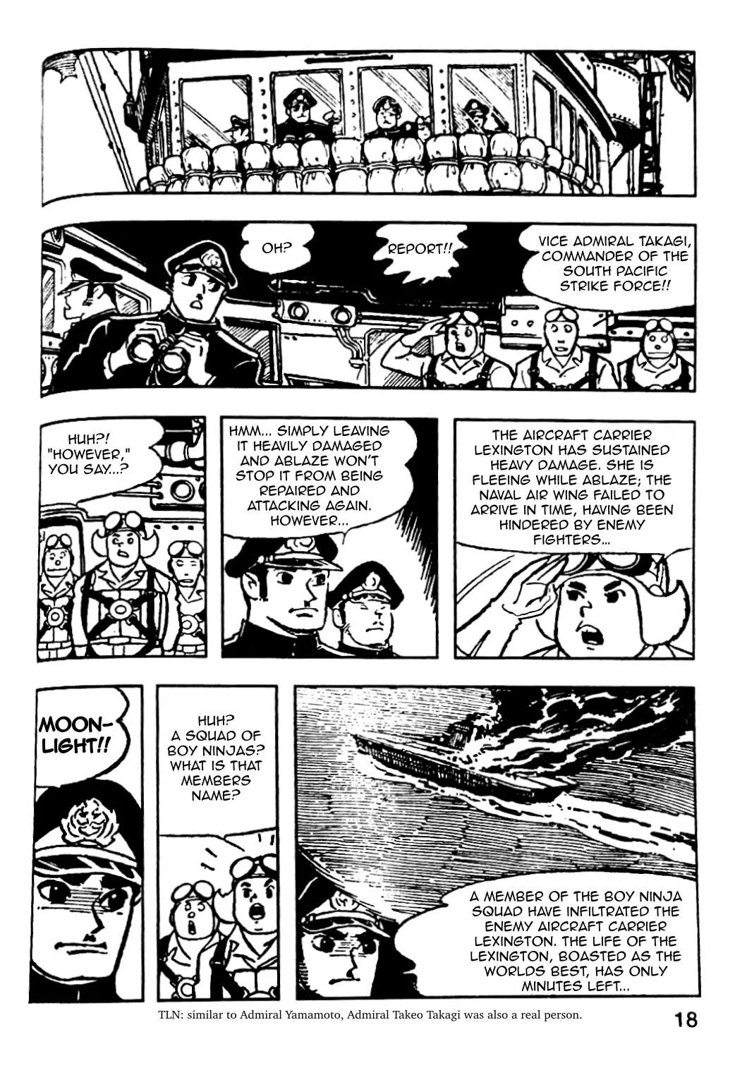 Boy Ninja Force Moonlight Chapter 1 page 18